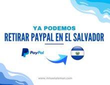 Retirar PayPal El Salvador
